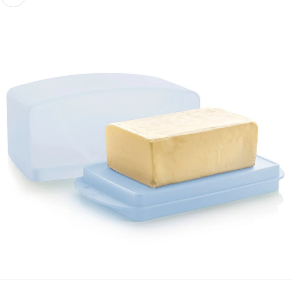 Tupperware Impressions Butter Dish New